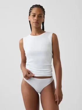 Softest Organic Stretch Cotton Thong (3-Pack)