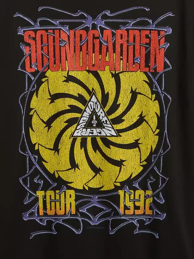 Soundgarden Heavyweight Crop Graphic T-Shirt