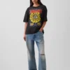 Soundgarden Heavyweight Crop Graphic T-Shirt