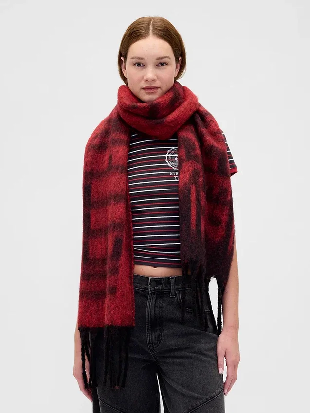 Stranger Things Fringe Scarf