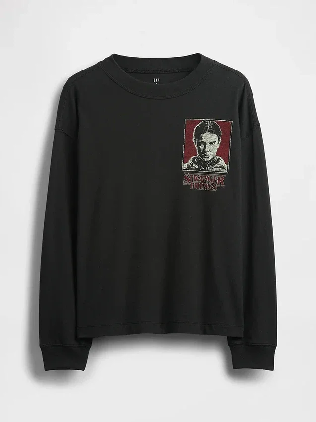 Stranger Things Kids Graphic T-Shirt
