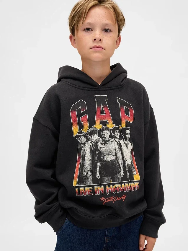 Stranger Things Kids Vintagesoft Graphic Hoodie