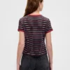 Stranger Things Organic Cotton Vintagesoft Crop T-Shirt