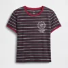 Stranger Things Organic Cotton Vintagesoft Crop T-Shirt