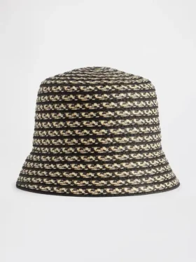 Straw Bucket Hat