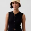 Straw Bucket Hat