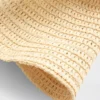 Straw Bucket Hat