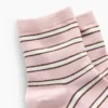 Stripe Half Crew Socks