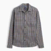 Sunwashed Twill Relaxed Plaid Shirt