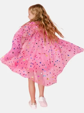 Sweet Wink Confetti Cape
