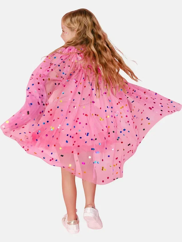 Sweet Wink Confetti Cape
