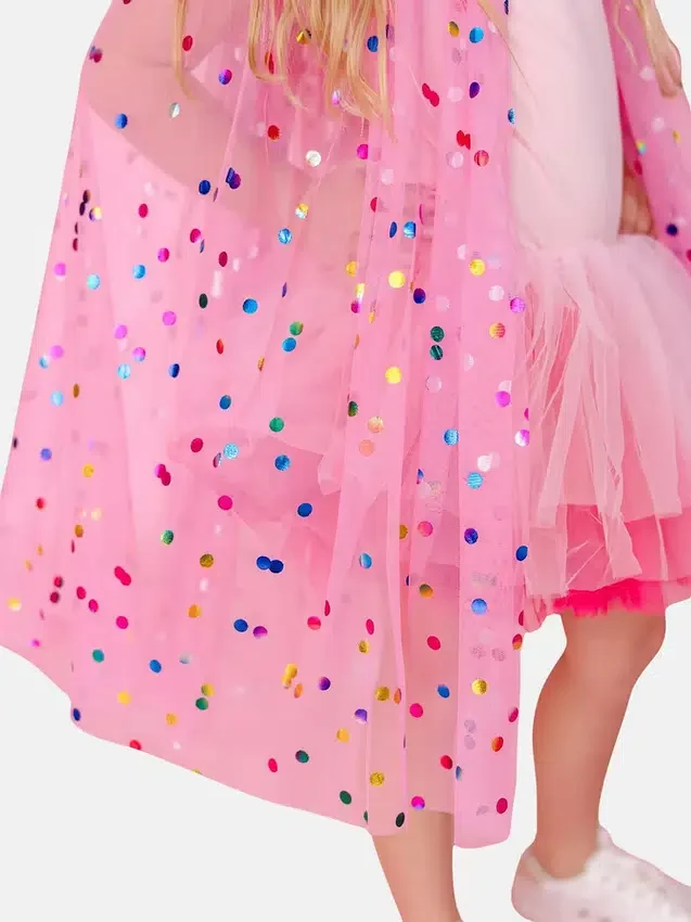 Sweet Wink Confetti Cape