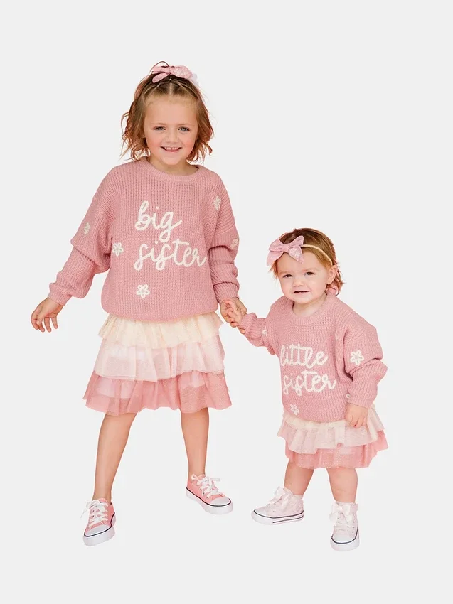 Sweet Wink Little Sister Knit Sweater