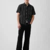 Textured Linen-Cotton Shirt