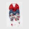 The Cherry Bow Clip Set