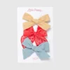 The Dahlia Bow Clip Set