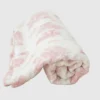 The Gilded Bird Spring Toile Bamboo Baby Blanket