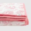 The Gilded Bird Spring Toile Quilted Playmat