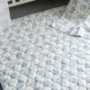 The Gilded Bird Spring Toile Quilted Playmat