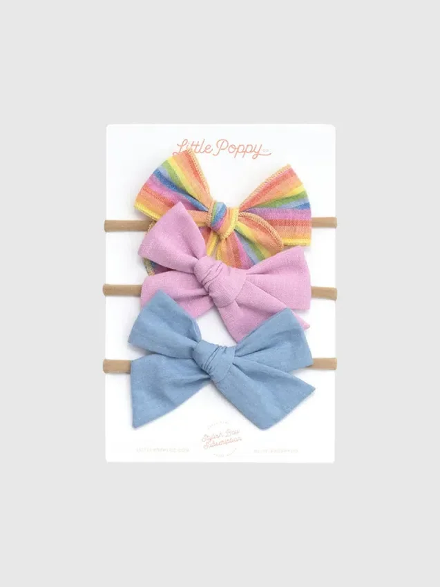 The James Headband Bow Set