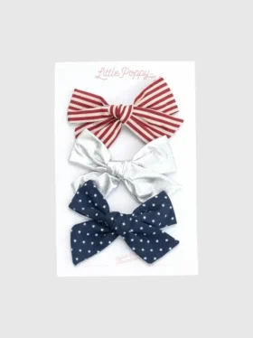 The Lauren Bow Clip Set