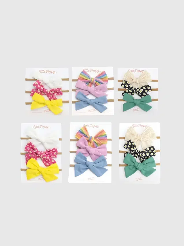 The Nora Headband Bow Bundle