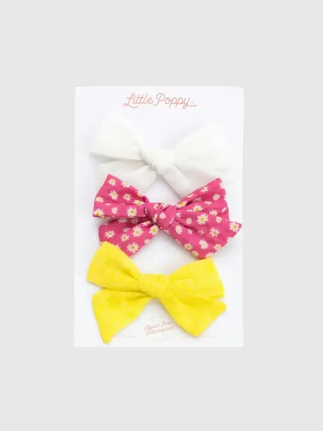 The Rebecca Bow Clip Set
