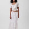 Tiered Easy Maxi Skirt