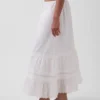 Tiered Easy Maxi Skirt
