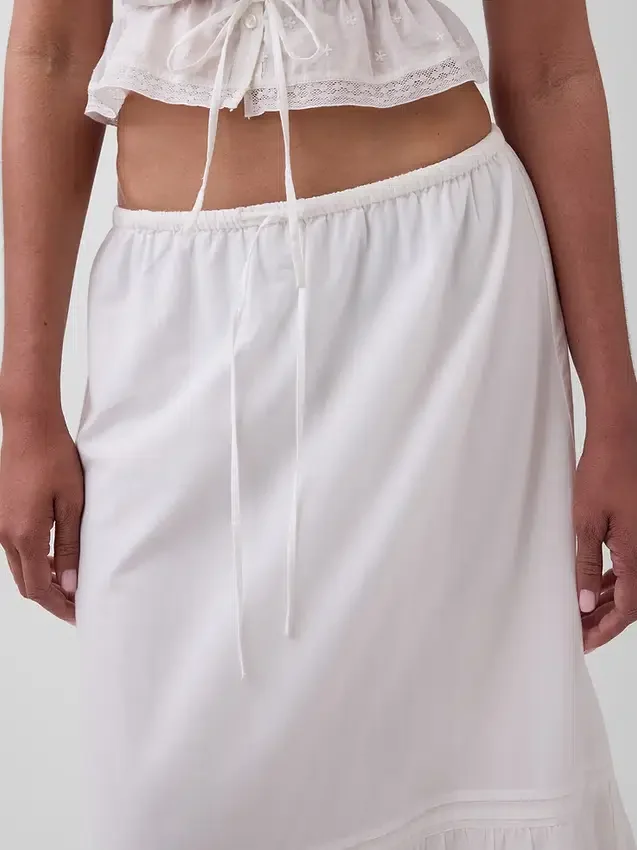 Tiered Easy Maxi Skirt