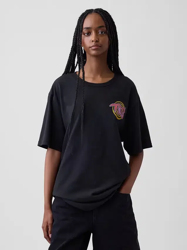 Tlc Relaxed Graphic T-Shirt