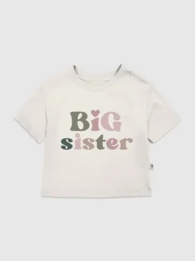 Toddler Big Sister Graphic T-Shirt