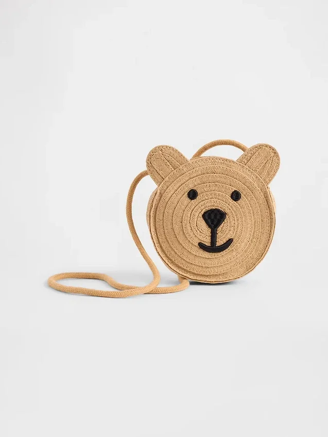 Toddler Brannan Bear Straw Bag