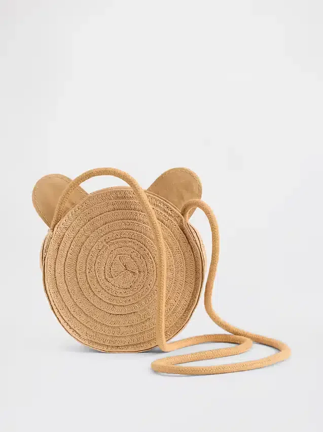 Toddler Brannan Bear Straw Bag