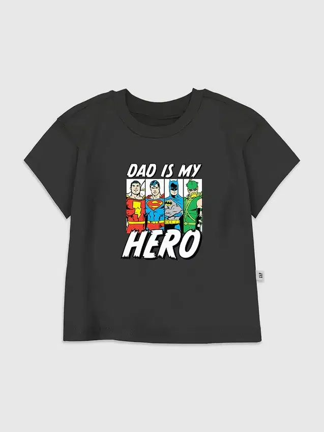 Toddler Dc Comics Justice League Hero Dad Graphic Tee