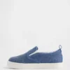 Toddler Denim Brannan Bear Slip-On Sneakers