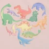 Toddler Dino Hearts Graphic T-Shirt