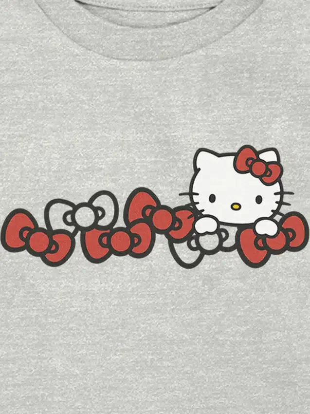 Toddler Hello Kitty Bows Graphic T-Shirt