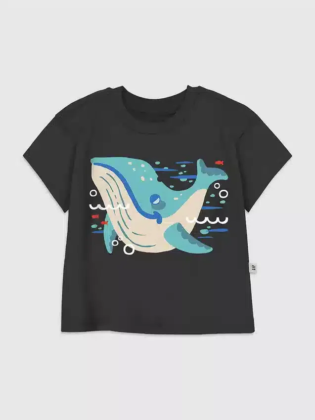 Toddler Its a Whale Graphic T-Shirt