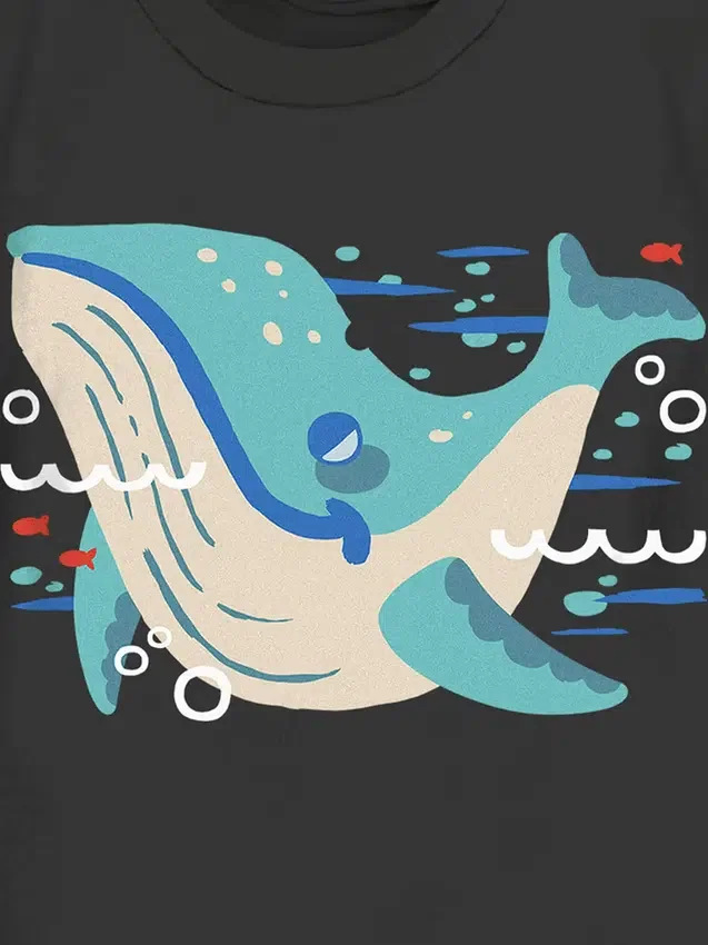 Toddler Its a Whale Graphic T-Shirt