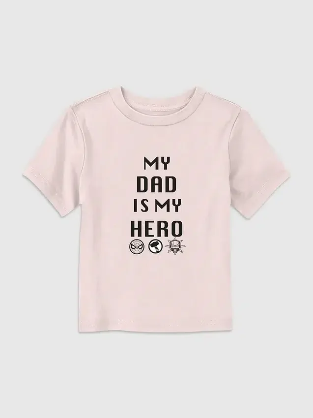 Toddler Marvel Hero Dad Graphic Tee