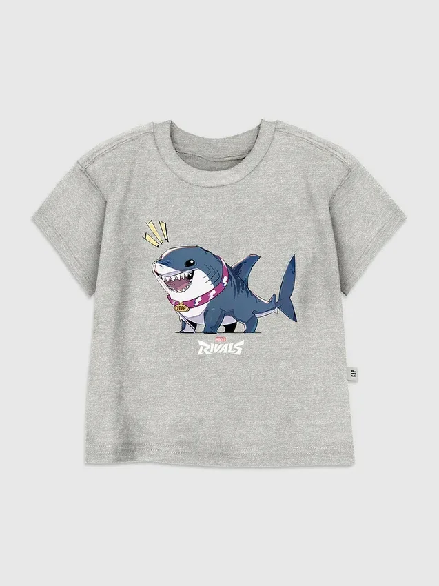 Toddler Marvel Rivals Jeff the Shark Graphic T-Shirt