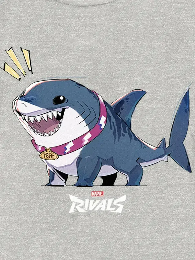 Toddler Marvel Rivals Jeff the Shark Graphic T-Shirt