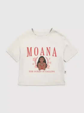 Toddler Moana Collegiate Graphic T-Shirt