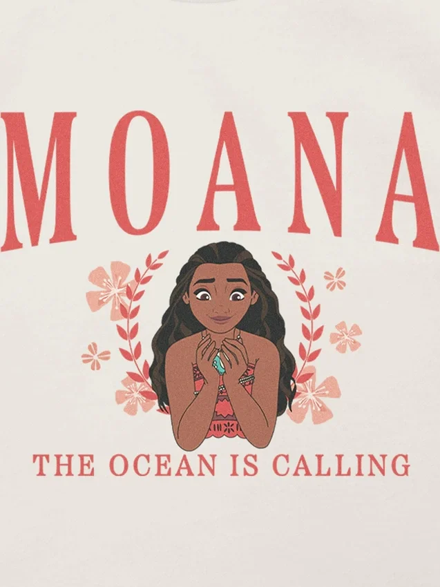 Toddler Moana Collegiate Graphic T-Shirt