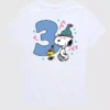 Toddler Peanuts 3Rd Birthday Short Sleeve Graphic Tee
