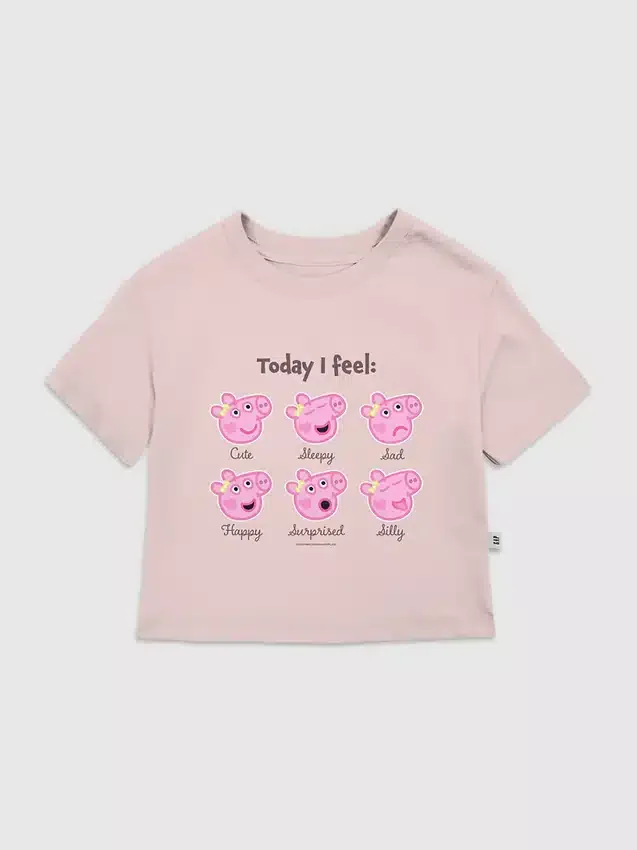 Toddler Peppa Pig Moods Graphic T-Shirt