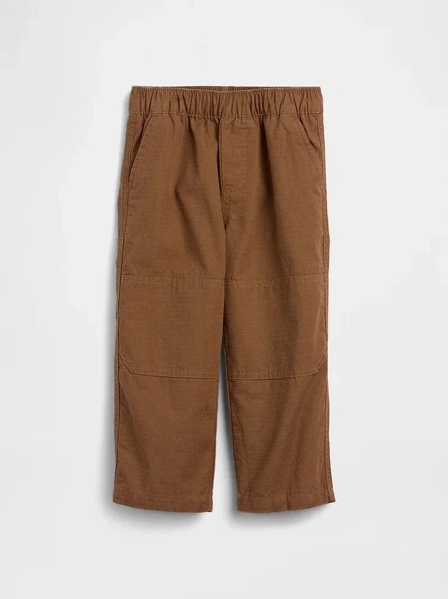 Toddler Pull-On Baggy Double-Knee Carpenter Pants