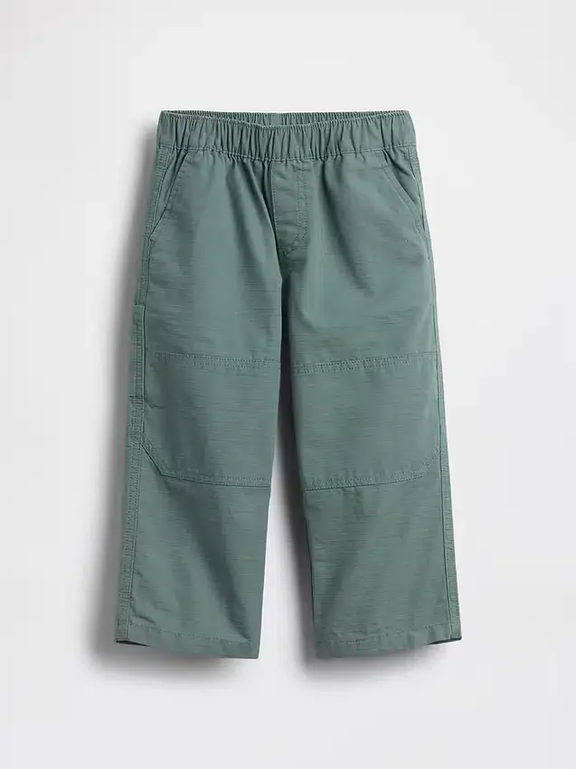 Toddler Pull-On Baggy Double-Knee Carpenter Pants