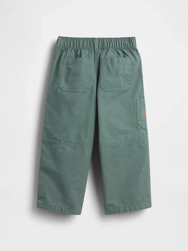 Toddler Pull-On Baggy Double-Knee Carpenter Pants